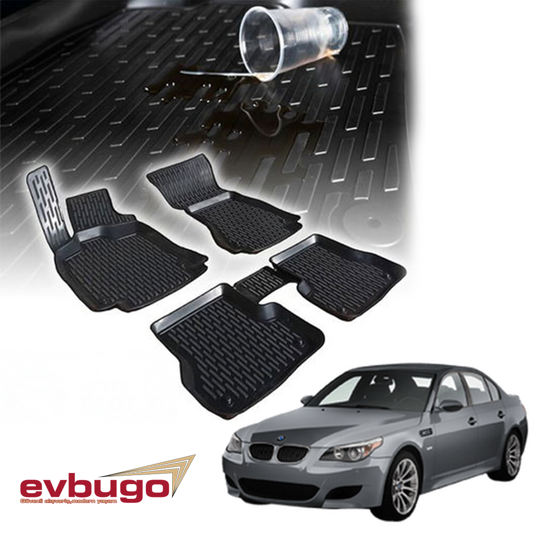 3D PASPAS SİYAH BMW 5 SERİSİ E60 2004-2010